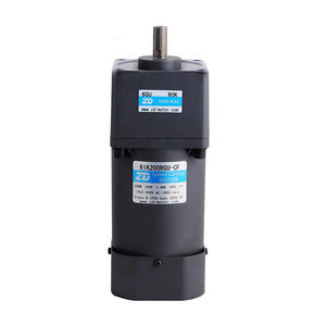 Motorreductor Zhongda Lide 220V 200W Monofásico con Montaje de Brida de 80mm y Control de Velocidad con Reductor de Engranajes Helicoidales - Product Image 1