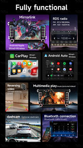 BQCC 7 Pollici Mp5 Wireless Carplay Android Schermo Carplay Mirrorlink RDS Stereo Multimediale per Auto per VW Amarok <span class=keywords><strong>Caddy</strong></span> Golf <span class=keywords><strong>V</strong></span> Golf Plus - Product Image 5