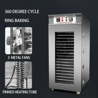 Industriële Elektrische Warmtepomp Droger Machine Rvs Lade Droger Voor Gedroogde Mango/Fruit En Inktvis Hetelucht Voedsel Dehydrator