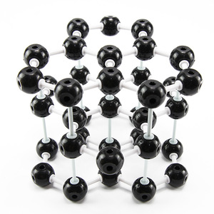 Modèle de structure moléculaire en cristal de graphite J32005, équipement d'expérimentation de chimie pour collèges, matériel pédagogique pour l'enseignement au collège - Product Image 3