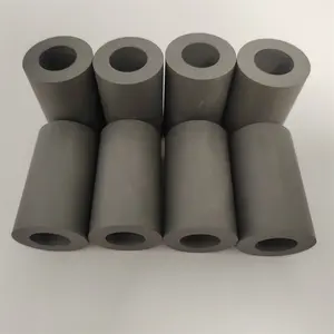 Resistência a altas temperaturas Boro Carbide Areia Tubo B4C Cerâmica Sandblasting Bico