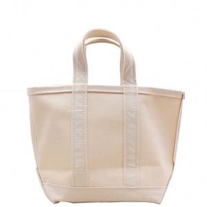 Sac fourre-tout en coton recyclable, sac fourre-tout en toile avec logo imprimé personnalisé pour femmes - Product Image 2