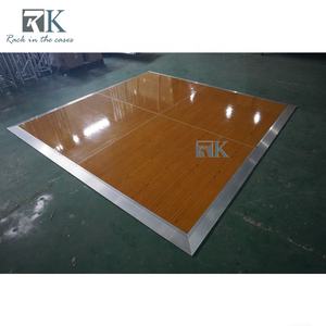 Piste de danse en aluminium argenté Piste de danse mobile durable pour événements - Product Image 4