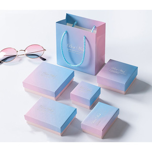 2022 Paper Box Jewelry Package Paper Gift Jewelry Box Packing