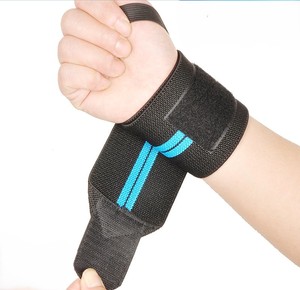 Wholesale Breathable Neoprene Wrist Support Cross Training Weight Lifting Gym Straps Wrist Wraps Padded Hand <b>Bands</b> Heavy Duty - Product Image 5