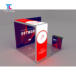 Caja de luz de tela Cabinas de exposición 3*3 Cabina de feria Seg Lightbox Paredes retroiluminadas Cabina de exhibición - Product Image 6