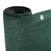 Écran vert foncé de barrière d'intimité/filet coupe-vent/anti filet de vent pour le court de tennis