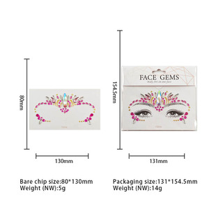 <span class=keywords><strong>Pegatinas</strong></span> Faciales <span class=keywords><strong>de</strong></span> Gemas Brillantes con Diseño <span class=keywords><strong>de</strong></span> Sirena, Pedrería, Decoración <span class=keywords><strong>de</strong></span> Cristal para Ojos, Cuerpo, Festivales, Fiestas, Tatuajes Temporales - Product Image 2