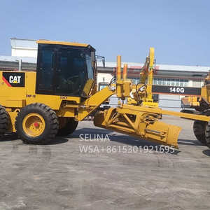 Motoniveladora Cat 140K usada de alta eficiencia, componente de motor central japonés Original, equipo de movimiento de tierras a la venta - Product Image 5