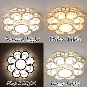 Современный Хрустальный цветок светодиодный потолочный светильник-декоративное освещение для коридора, коридора и помещений - Product Image 6