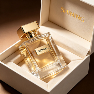 Botella de Colonia Cuadrada de Vidrio Premium con Logotipo Personalizado, Tapa Plateada y Caja de Regalo Negra de Lujo <span class=keywords><strong>para</strong></span> <span class=keywords><strong>Hombre</strong></span> - Product Image 5