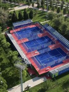 Cancha Panorámica Personalizada Fortune |   Pabellón Deportivo Completo ODM de 10x20m con Cristal y Césped Artificial - Product Image 4