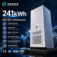Système de stockage d'énergie commercial tout-en-un BOX-E OEM 125 kW 241 kWh, refroidissement liquide, LiFePO4, IP65, CAN/RS485