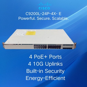 Nouveau C9200L-24P-4X-A en stock C9200L 24 ports PoE+ 4x1G Network Advantage - Product Image 6