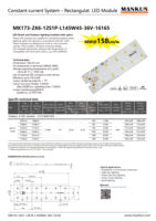 Module LED 35W SMD3535 5050 avec alimentation PCB pour éclairage public