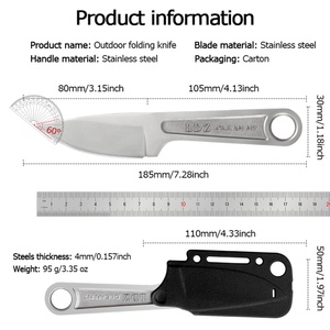 Cuchillo de Camping Personalizable KA-BAR 1119, Acero Inoxidable, Pequeño, Recto, Multifuncional, Supervivencia en la Naturaleza, OEM/ODM - Product Image 6