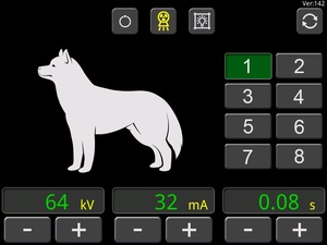 เครื่องเอกซเรย์ดิจิทัลความถี่สูงสำหรับสัตวแพทย์ ระบบถ่ายภาพรังสี อุปกรณ์เอกซเรย์แบบพกพาทางการแพทย์ - Product Image 4