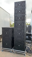 Système audio CVR Audio Factory, système de sonorisation actif, ligne de baffles de 12 pouces, caisson de basses actif de 21 pouces