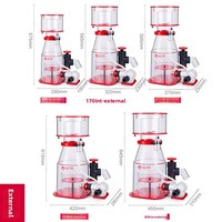 Bomba Externa de Agua de Mar Regal 250INT Ultra Silenciosa con Conversión de Frecuencia Antiexplosión para Acuarios Modernos, Caja de Proteínas