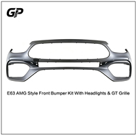 Kit carrosserie de conversion complet style E63 AMG pour Mercedes Classe E W213 2016 à 2020, mise à niveau vers un look sport 2021+