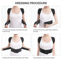 FSPG Professional Prix inférieur ceinture de posture droite soutien du haut du dos correcteur de posture