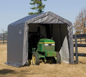 Tente de rangement pour abri de voiture <span class=keywords><strong>en</strong></span> PE avec cadre <span class=keywords><strong>en</strong></span> <span class=keywords><strong>bois</strong></span> et métal traité sous pression pour parking et <span class=keywords><strong>garage</strong></span> - Product Image 3