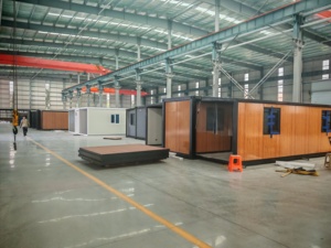 Contenedor de Envío Prefabricado de Acero Plegable y Expandible de 10 pies/20 pies, Económico, para Uso como Dormitorio <span class=keywords><strong>en</strong></span> Exteriores - Product Image 3