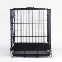 Cage pliante en fil métallique pour plusieurs tailles commerciale robuste pour animaux de compagnie grande Cage pour chien de haute qualité de haute qualité à vendre Cage pour animaux de compagnie bon marché