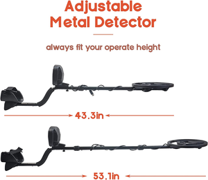 베스트 셀러 MD-810 지하 금속 탐지기 지하 전문 깊이 검색 파인더 금 탐지기 보물 탐지기 - Product Image 6