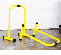 Station de dips réglable en acier robuste, capacité 400 LBS, équipement stable pour entraînement de la partie supérieure du corps à domicile et en salle de sport