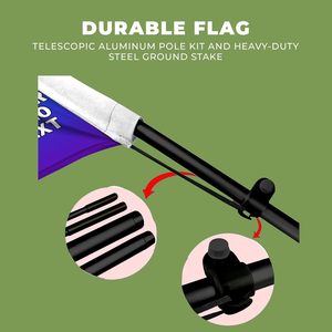 कस्टम विज्ञापन पंख ध्वज खुले घर के रियल एस्टेट एजेंटों के लिए व्यक्तिगत लोगो टेक्स्ट स्वैपर ध्वज खुला व्यापार दिखाता है - Product Image 6