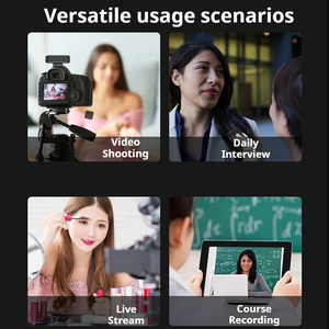 ไมโครโฟนไร้สายแบบหนีบเ<span class=keywords><strong>ส</strong></span>ื้อพร้อมซาว<span class=keywords><strong>ด</strong></span>์การ์ดในตัว ระบบมอนิเตอร์เ<span class=keywords><strong>ส</strong></span>ียงคู่ <span class=keywords><strong>ส</strong></span>ำหรับ<span class=keywords><strong>พอ</strong></span><span class=keywords><strong>ด</strong></span><span class=keywords><strong>แค</strong></span><span class=keywords><strong>ส</strong></span><span class=keywords><strong>ต์</strong></span> <span class=keywords><strong>ส</strong></span>ตรีมมิ่ง บันทึกเสียง กล้อง และโทรศัพท์ - Product Image 6