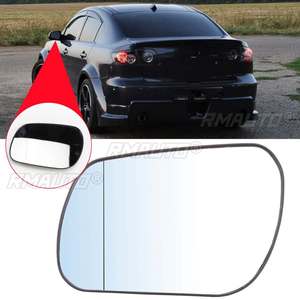 Cristal de Espejo Lateral Izquierdo/Derecho para Coche, Plástico ABS + Cristal, Espejo Eléctrico para Puerta, para Mazda 3 2004-08 Https://ae04 . 2003-06 - Product Image 1