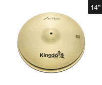 14 Inch HiHat Cymbals B20 Bronze Drum Hihat Cymbal Percussion Instrument for Drum Kit