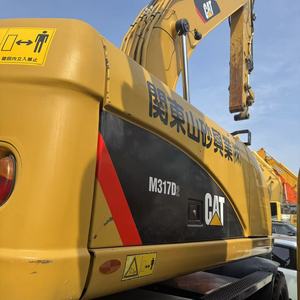 Excavatrice sur roues Caterpillar M317D d'occasion, 17 tonnes, 100 % prête à l'emploi avec moteur, origine Japon, certifiée EPA CE - Product Image 3