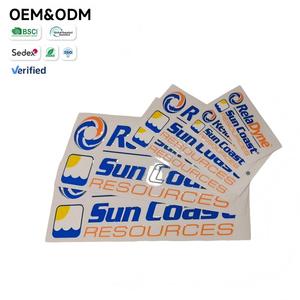 Custom <strong>Printed</strong> Waterproof 3D Logo Labels Personalized Wholesale Deal Custom Transferable Logo <strong>Sticker</strong> - Product Image 1