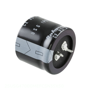 Condensateur à traversée de canal 25USG47000MEFCSN35X50, aluminium, 47000 µF, 20 %, 25 V, à clipser, à traverser, 47000 µF - Product Image 1