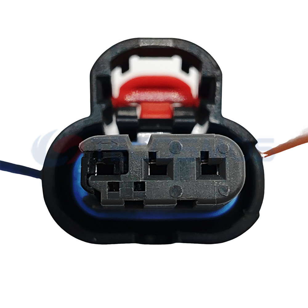 Automobile Waterproof Wiring Harness Connector Plug 3-pin Female 1-2296695-3 /CT3-0160M-2