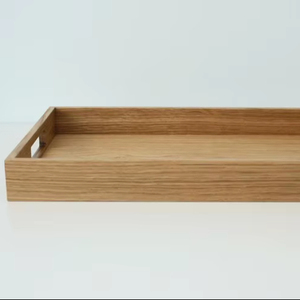 Bandeja de Madera Natural Hecha a Mano para Servir, Duradera, Ecológica y Perfecta para Entretener, Servir o Exhibir - Product Image 1