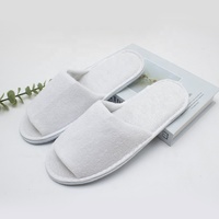 Chaussons d'hôtel Chaussons jetables en velours Spa personnalisé pas cher pour les clients