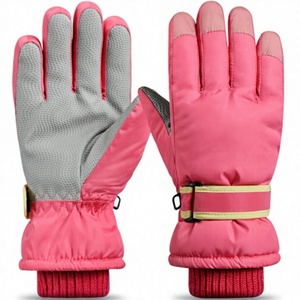 Guantes Impermeables para Esquí y Snowboard, Aislantes, Compatibles con Pantalla Táctil, Resistentes al Viento, con Cierre de Cordón y Bolsillo Oculto - Product Image 3