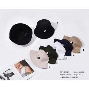 Cappelli a secchiello con simbolo Yin Yang, unisex, taglia regolabile, taglia unica, accessorio di moda - Product Image 1