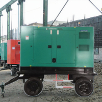 China Fabrik 20KW 25KVA 1/3 Phasen 5000 Stunden Geräuscharmer Tragbarer Dieselgenerator Luftgekühlt mit Autostart, Offener Rahmen, ATS, Fernbedienung