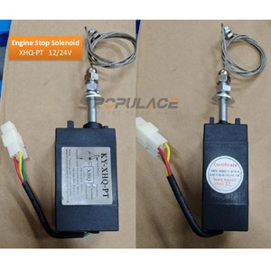 โซลินอยด์หยุดเครื่องยนต์ Xhq Pt 12V 24V วาล์วตัดน้ำมันเชื้อเพลิงสำหรับเครื่องกำเนิดไฟฟ้าดีเซล - Product Image 1