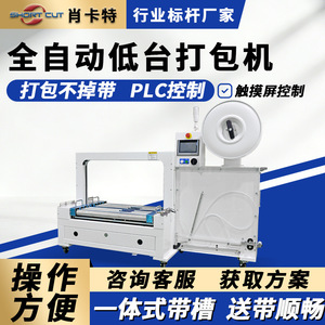 Machine de cerclage automatique SD-860DHL, largeur de ruban adhésif 12 mm, équipement d'emballage entièrement automatique - Product Image 5