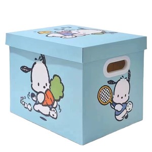 Boîte de rangement en carton rigide recyclé écologique personnalisée de grande taille, boîte d'emballage cadeau de haute qualité pour vêtements, chaussettes, livres - Product Image 1