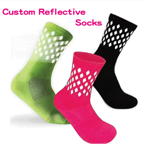 Calzini da Ciclismo KT477 OEM con Logo Personalizzato, Unisex, Imbottiti, Antiscivolo, per Calcio e Sport con Grip in Gomma - Product Image 5