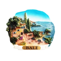Souvenirs touristiques d'Asie, d'Indonésie et de Bali, aimants pour réfrigérateur, articles de décoration, artisanat, collection d'aimants pour réfrigérateur, cadeau