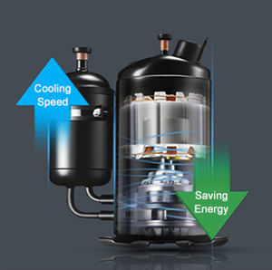 Разделенный кондиционер Midea 9K/12K/18K/24K/36K BTU dc инверторный тепловой насос R32 A ++++ высокоэффективный класс с усилением - Product Image 6