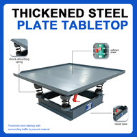 Table vibrante à béton électrique automatique de laboratoire, affichage numérique, haute précision, en acier inoxydable, fréquence réglable